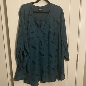 Torrid plus size Harry Potter georgette top